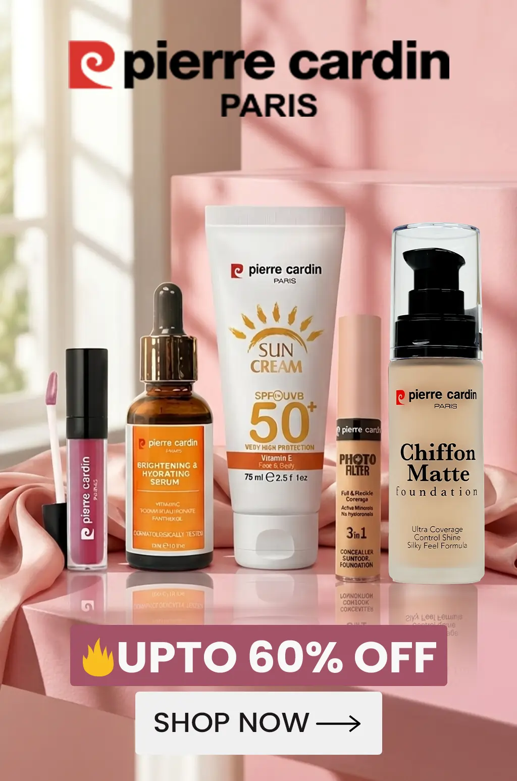 Pierre Cardin Hot banner